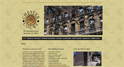 Desktop Screenshot of chestercourt.com